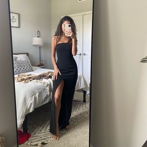 Black prom dress